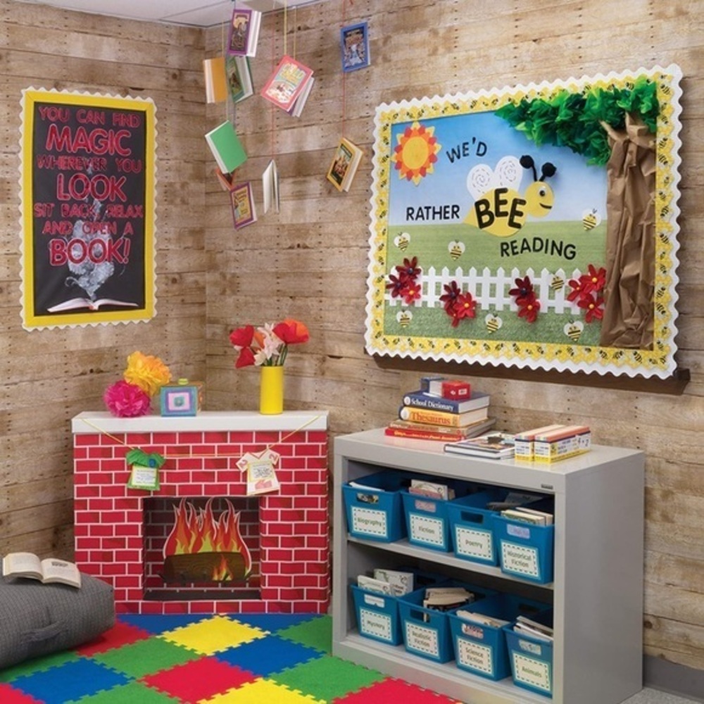 NWT fadeless wood pain wood stain bulletin board paper classroom decorations